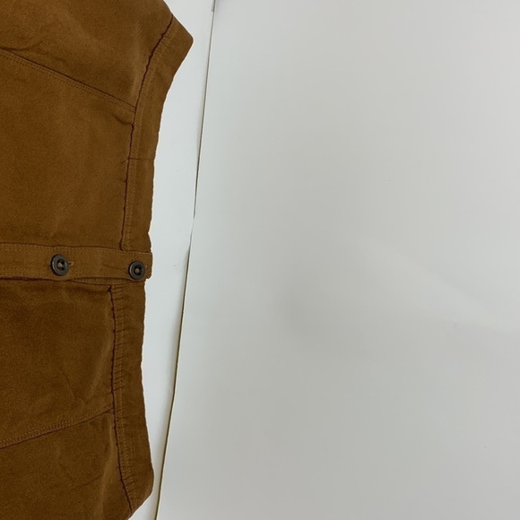 Hollister Brown suede Mini Skirt womens Juniors size 9 - Picture 5 of 11